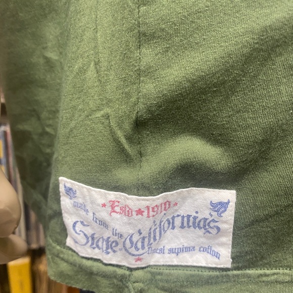 Steve McQueen Johnson Motors green t-shirt size XL - Picture 9 of 12